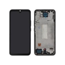 Complete Screen Black Galaxy A34 5G (With frame) INCELL