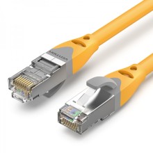 Cabo de rede Vention SFTP RJ45 Cat.6a - 8 m - Cor amarela