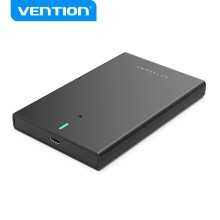 FORA DE ESTOQUE Gabinete USB 3.1 Gen 2-C da Vention - Velocidade de transferência de 6 Gbps - UASP e TRIM - Modo de hibernação - Proteção em ABS - Fácil