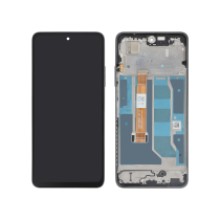 Complete Screen Black Realme C67 (With Frame)