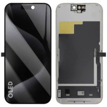 SCREEN-IPHONE 15 PRO MAX (2023) BLACK LCD - SOFT OLED - DD