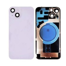IPHONE 14 PLUS PURPLE TAMPA BACK GLASS WITH MAGNET