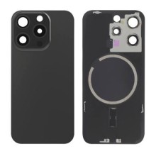 IPHONE 15 PRO MAX BLACK TAMPA BACK GLASS