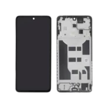 Complete Screen Black Oppo Reno12 F 4G/5G OLED (With frame)